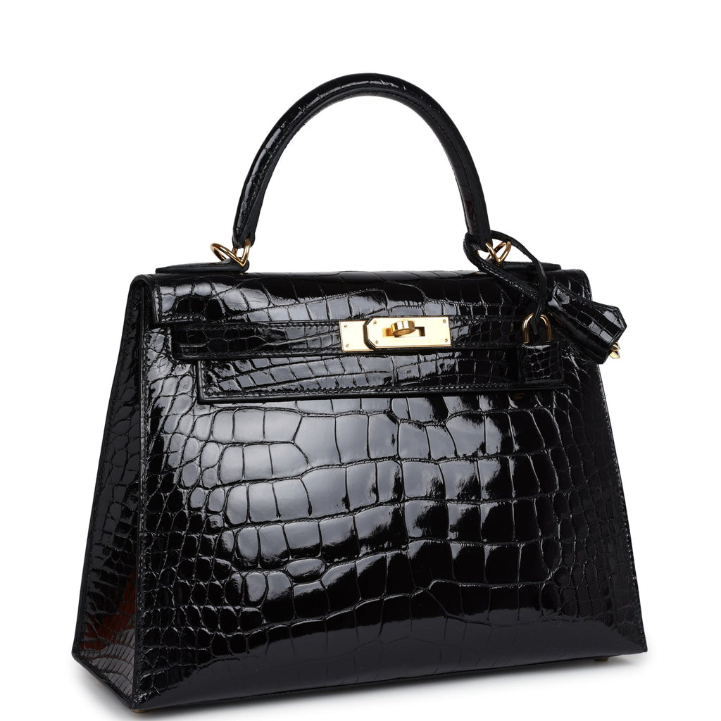 hermes-kelly-sellier-28-black-shiny-alligator-gold-hardware-bag