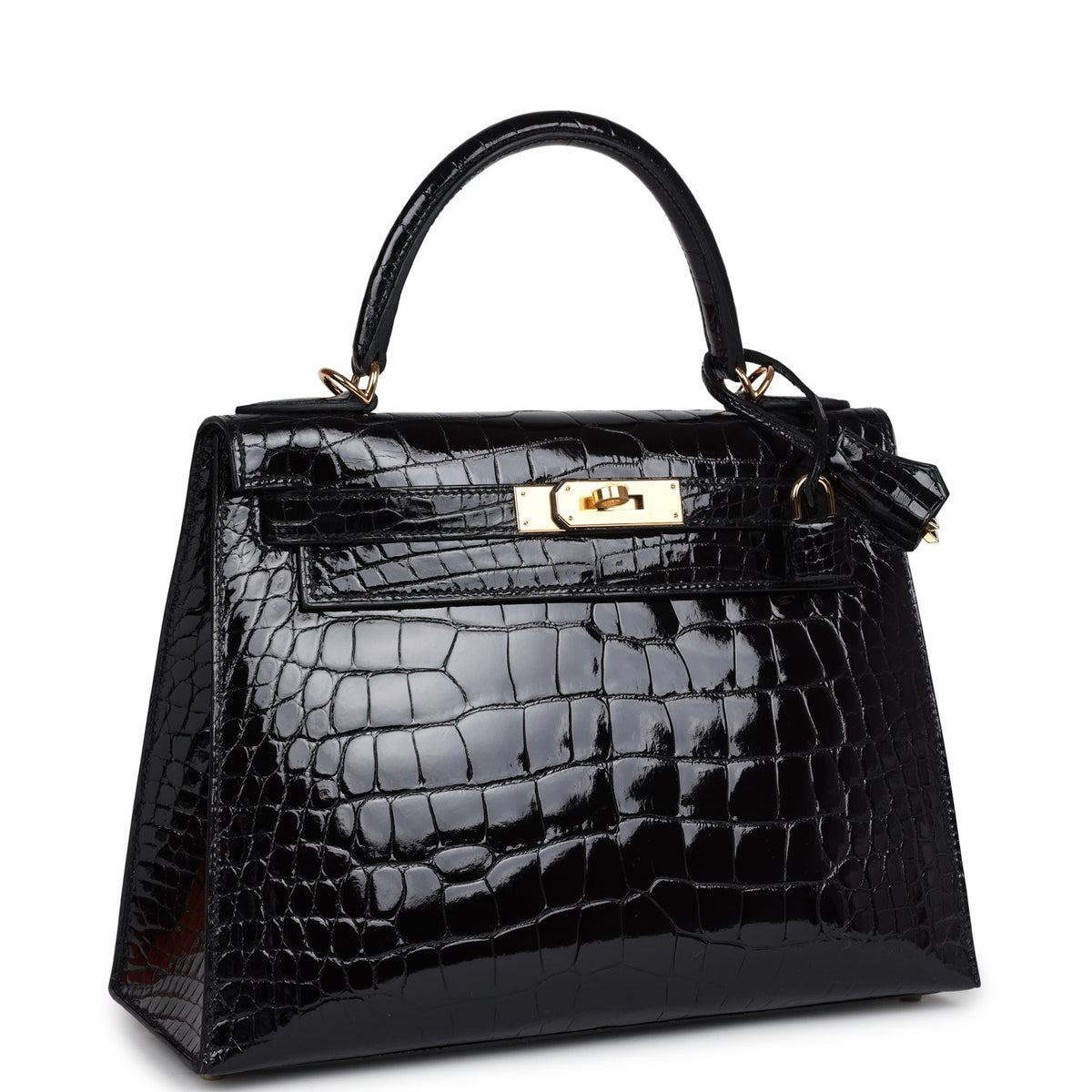 hermes-kelly-sellier-28-black-shiny-alligator-gold-hardware-bag