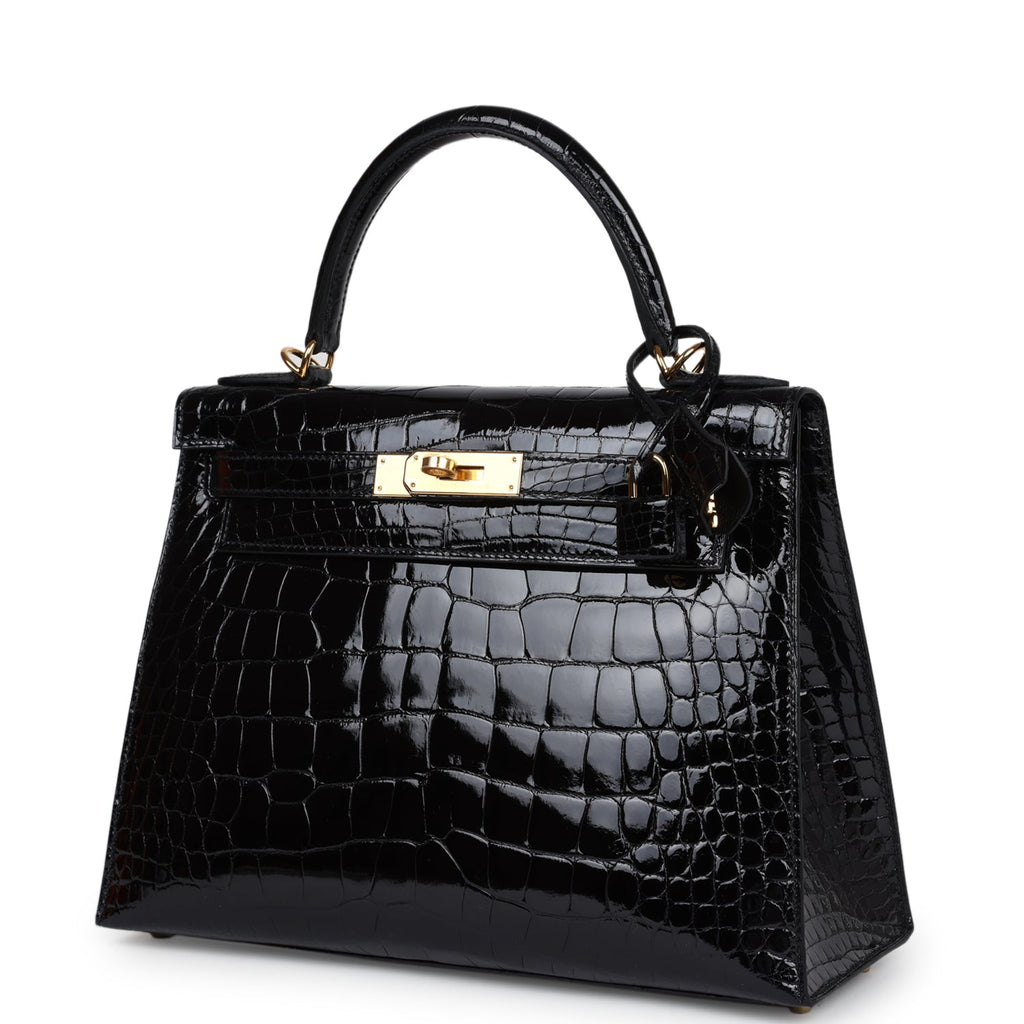 hermes-kelly-sellier-28-black-shiny-alligator-gold-hardware-bag