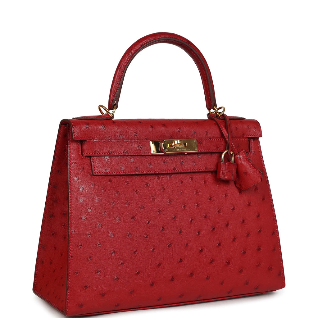 hermes-kelly-sellier-28-rouge-vif-ostrich-gold-hardware-bag