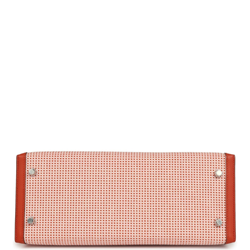 quadrille-hermes-kelly-sellier-28-brique-toile-and-terre-battue-swift-palladium-hardware-bag