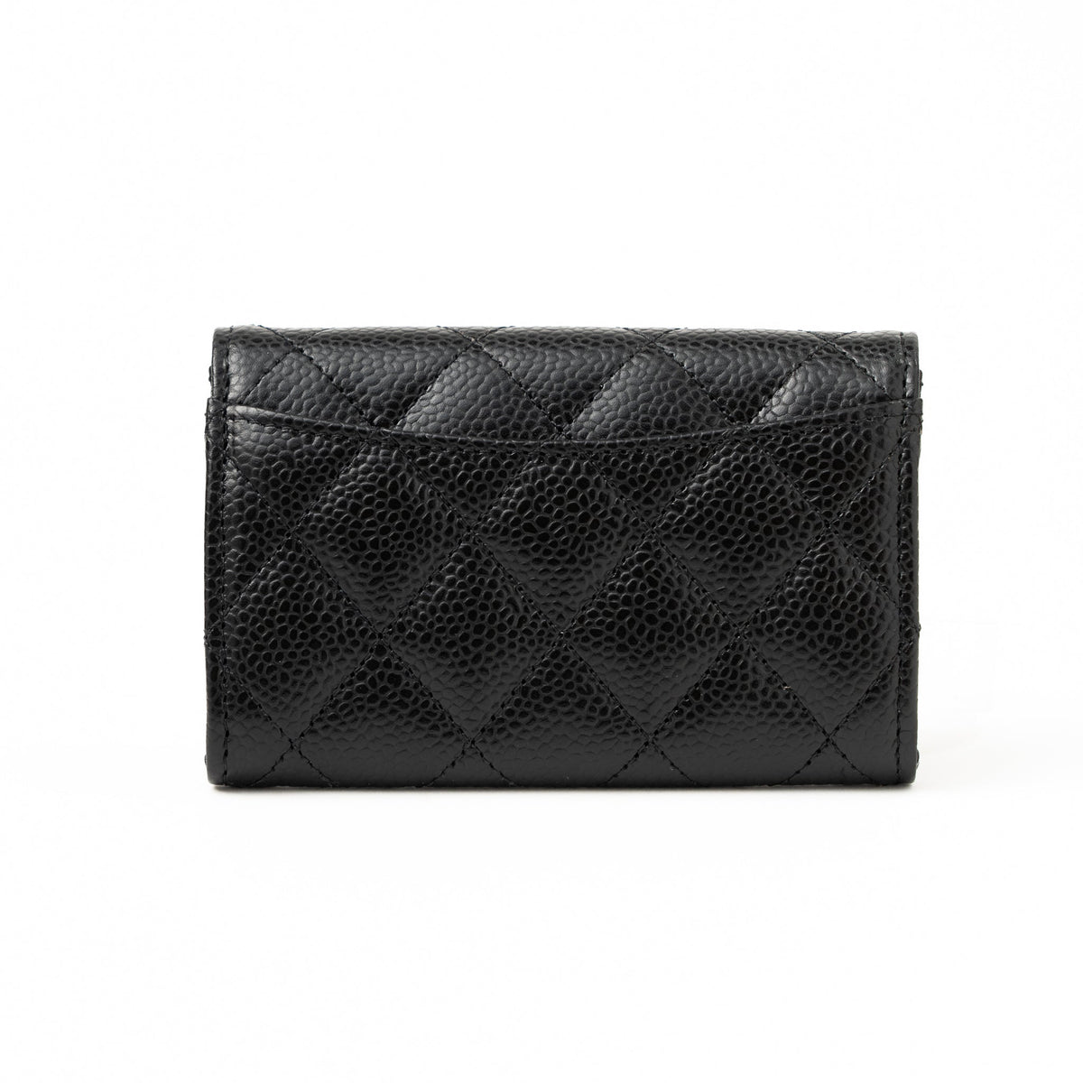 chanel-classic-flap-card-holder-caviar-black-shw-hologram